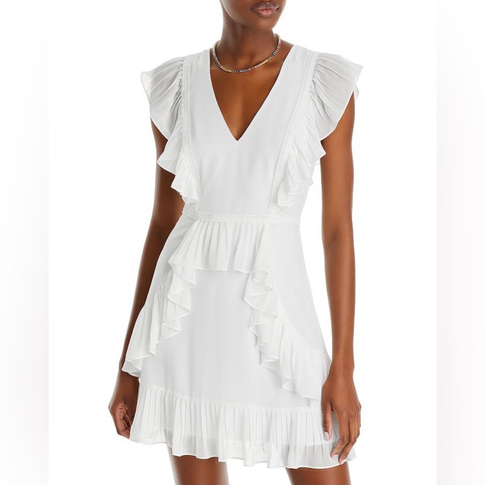 BCBG Ruffle Mini Dress